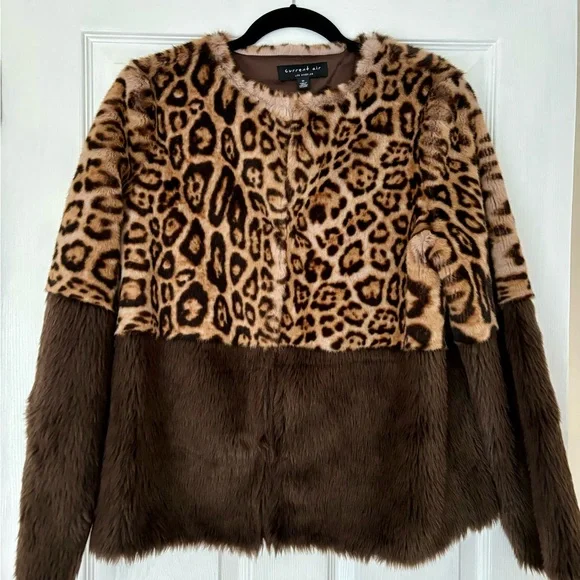 Current Air Los Angeles Faux Fur Jacket - Picture 1 of 5